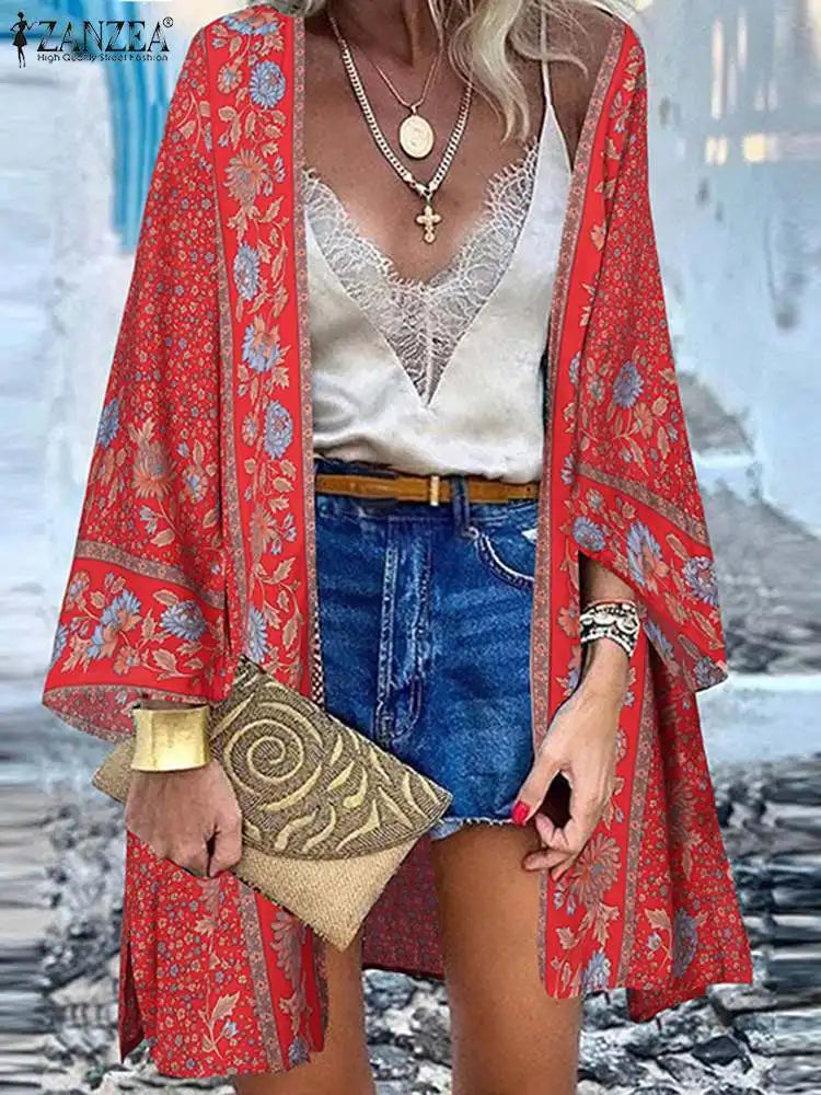 Boho Kimono Style Cover Up